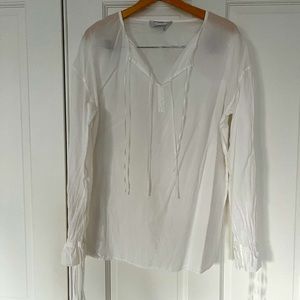 Yves Saint Laurent cotton pheasant shirt